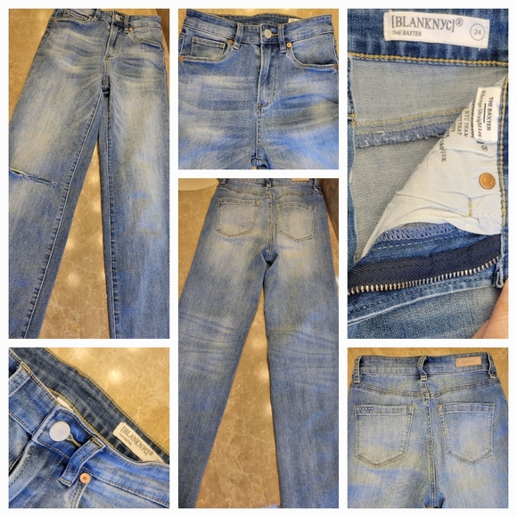 BLANKNYC The Baxter 5-pocket Cropped Jean, Sz 24 - Picture 15 of 16